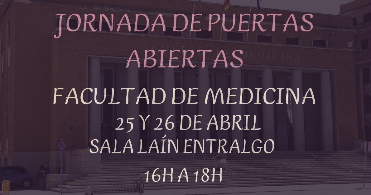 JORNADA DE PUERTAS ABIERTAS FACULTAD DE MEDICINA UCM 2023 - 1
